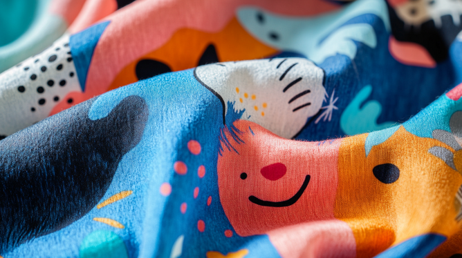 Tecido Estampado Infantil: Estilo e Conforto para Crianças
