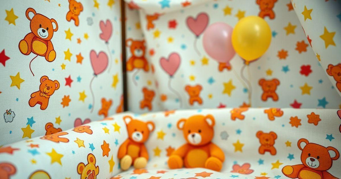 Tecido Estampado Infantil: Como Escolher o Ideal para o Guarda-Roupa dos Pequenos