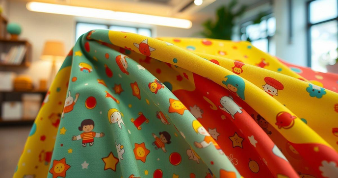 Tecido Viscose Estampa Infantil: Leveza e Criatividade
