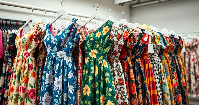 Tecidos Estampados para Vestidos: Estilos e Tendências
