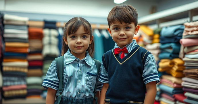 Tecido de uniforme escolar: como escolher o material ideal para conforto e durabilidade