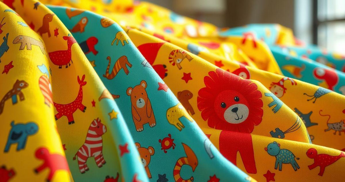 Tricoline Estampado Infantil: Descubra as Melhores Opções para Seus Projetos de Costura