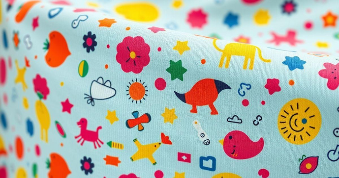 Tecido algodão estampado infantil é a escolha perfeita para criar peças únicas e divertidas para as crianças