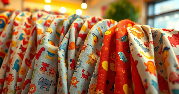 Como Escolher o Melhor Tecido Estampado Infantil para Suas Criações