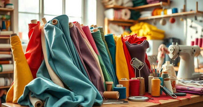 Descubra os Melhores Tecidos para Confecção de Roupas e Estilos Modernos