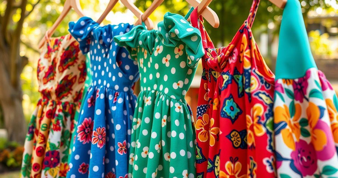 Descubra os Tecidos Estampados para Vestidos que Estão em Alta